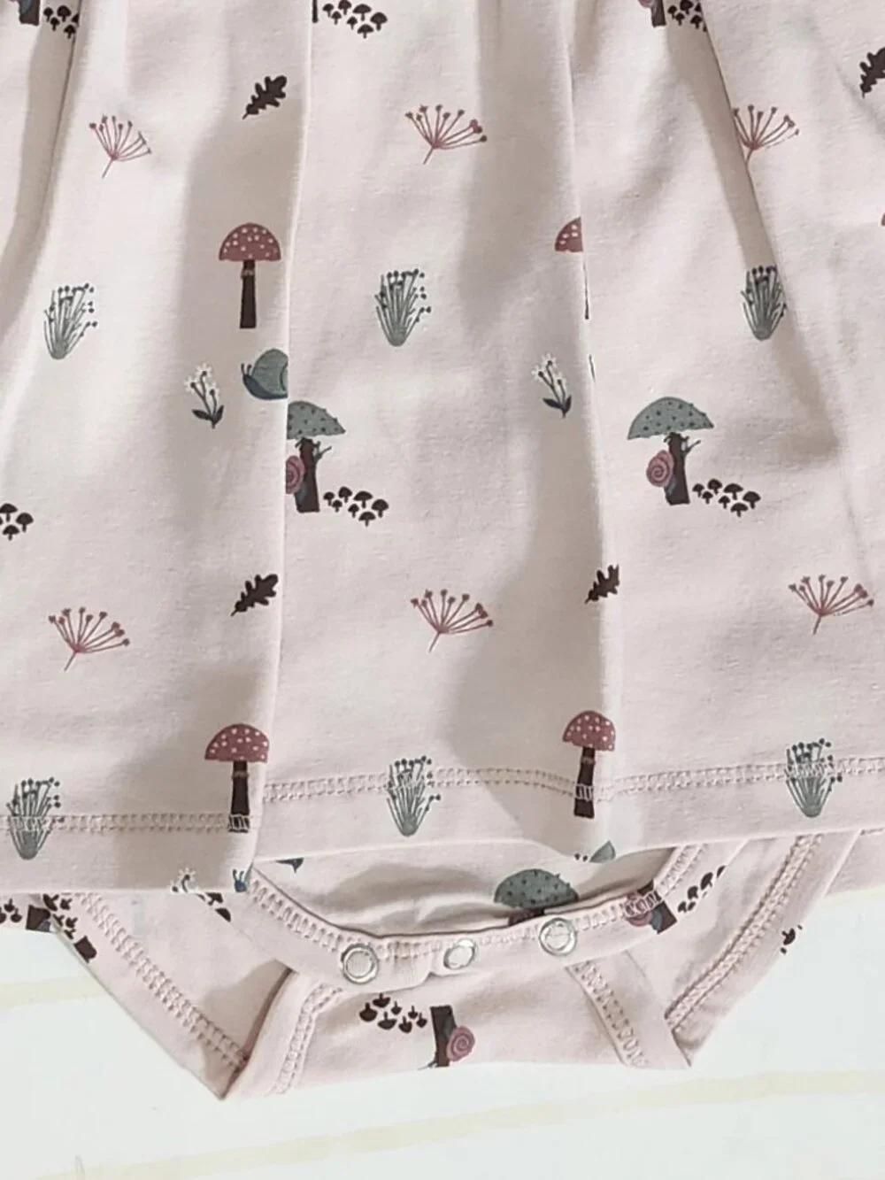 MUSLI of Denmark - GOTS Organic Cotton Baby Dress Made in Ukraine size 3/6m